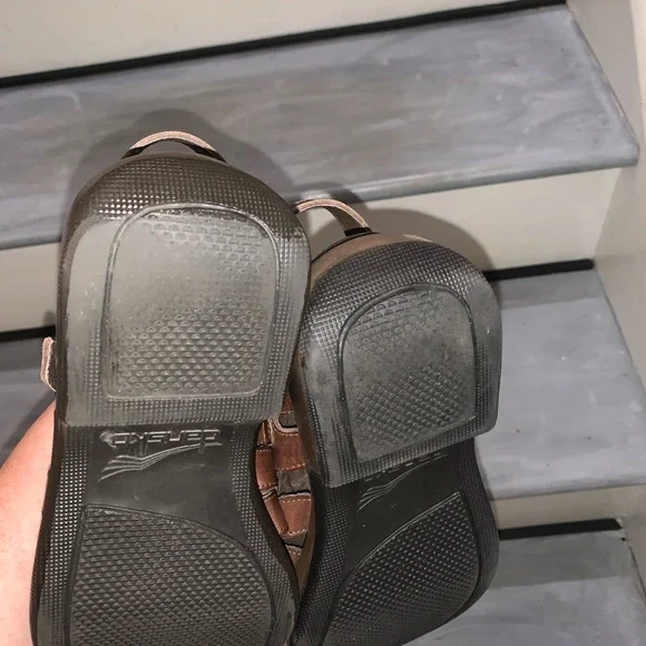 Dansko Brown Leather Sandals - Picture 7 of 11